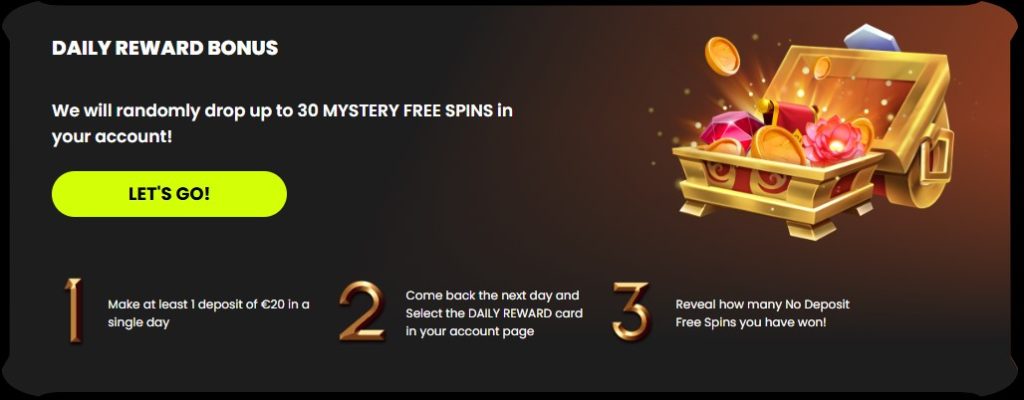 daily reward bonus